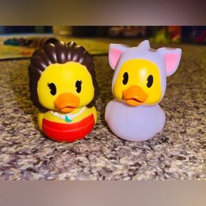 Disney rubber ducks Moana & Pua